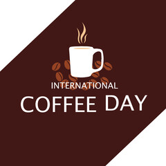 Raise a cup to coffee lovers with vector