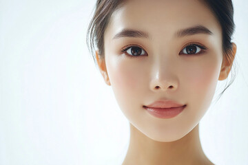 Obraz premium Close up portrait of a woman
