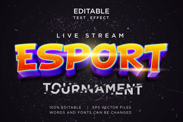 esport text effect