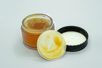 Pure Honey Mockup Bottle Isolated Background