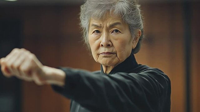 instructing on proper blocking technique