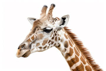 Obraz premium a giraffe with a very long neck and a very long neck