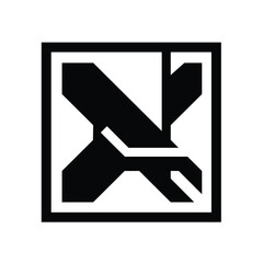 Vector editable flat of icon logo design