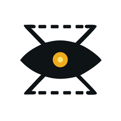 Vector editable flat of icon logo design