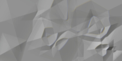 Obraz premium Gray crumpled paper texture background. white fabric crushed textured crumpled. white wrinkly backdrop paper background. gray paper texture material.panorama grunge wrinkly paper texture.paper texture