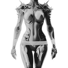 3D anatomical model of a woman 