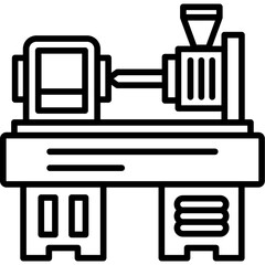 Injection Molding Machine Icon