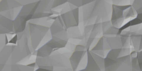 Obraz premium Gray crumpled paper texture background. white fabric crushed textured crumpled. white wrinkly backdrop paper background. gray paper texture material.panorama grunge wrinkly paper texture.paper texture