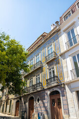 Fototapeta premium Photo de la ville de Lisbonne au Portugal 