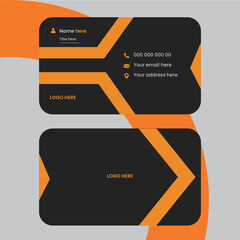 Business card design template, Clean professional business card template, visiting card, business card template,