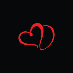 D Love Logo Vectors & Illustrations