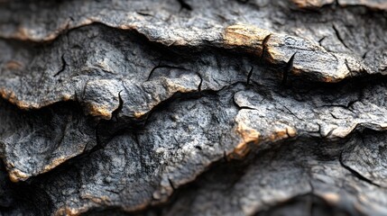 Extreme Closeup of Textured Bark Revealing Nature s Intricate Patterns