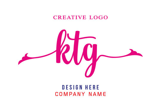 KTG  lettering logo is simple, easy to understand and authoritative