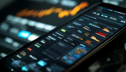 Obraz premium Digital Wallet App Displaying Multiple Currencies for International Transactions