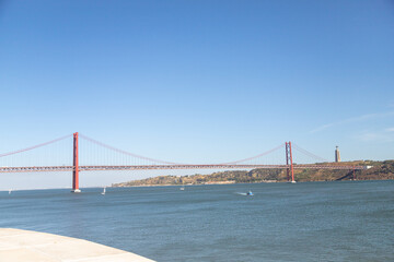 Photo du pont du 25 avril à Lisbone