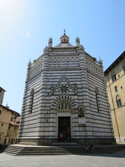 Battistero di San Giovanni in corte, Pistoia, Toscana, Italia