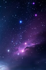 Fototapeta premium Space nebula and deep space galaxy. Cosmic universe concept. Image for poster, backdrop, abstract wallpaper and banner with copy space.