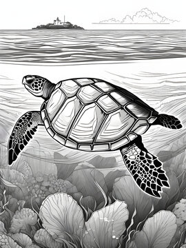 turtle on the beach