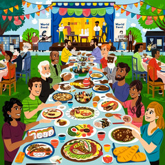 World Food Day Promoting Sustainable Nutrition for a Healthier Future