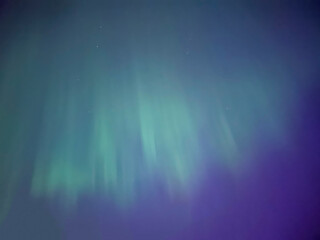 Gorgeous and rare extreme solar storm creating rare Northern Lights or Aurora Borealis in an amazing light show over Onchan on the Isle of Man