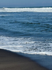 Beachscape with gentle waves