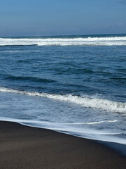 Beachscape with gentle waves
