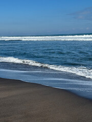 Beachscape with gentle waves