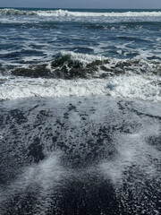 Fototapeta premium Beachscape with gentle waves