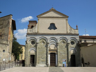Fototapeta premium Chiesa di San Bartolomeo in Pantano, Pistoia, Toscana, Italia