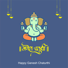 Happy Ganesh Chaturthi, Ganesh banner, Eco-Friendly Design, Eco-Friendly Ganesha, Ganesh Festival