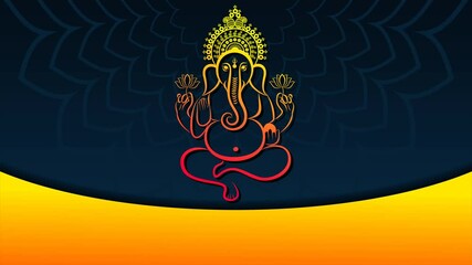 Short animation video for "Happy Ganesh Chaturthi" in the month of September every year, to provide spiritual information and about Lord Ganesh 