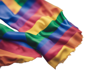 Pride month lgbt gay flag rainbow background lgbtq day poster Month lgbt pride banner community love isolated on transparent background