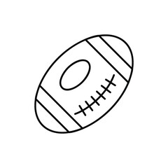 Rugby  vector icon