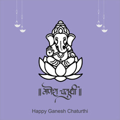 Happy Ganesh Chaturthi, Ganesh banner, Eco-Friendly Design, Eco-Friendly Ganesha, Ganesh Festival