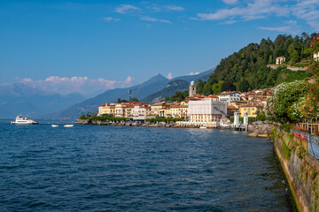 Landscape of Bellagio, a village on Lake Como