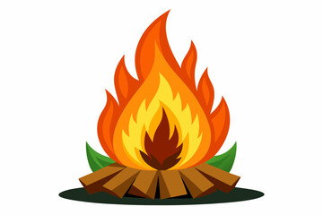 Fire vector icon