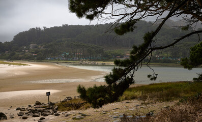 Cíes Islands. They are part of the Natural Park of the Atlantic Islands of Galicia. They are considered a natural paradise