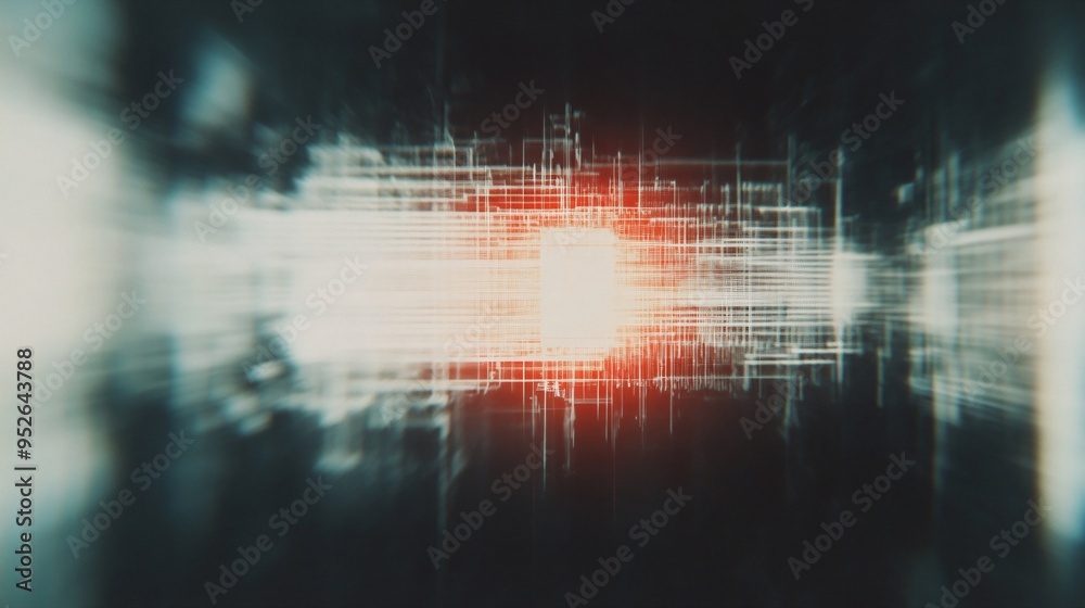 Poster abstract digital network visualization. data flow concept. design for technology and connectivity il