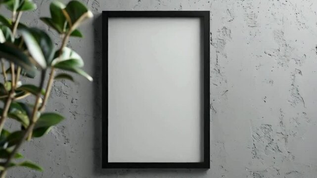 frame on the wall