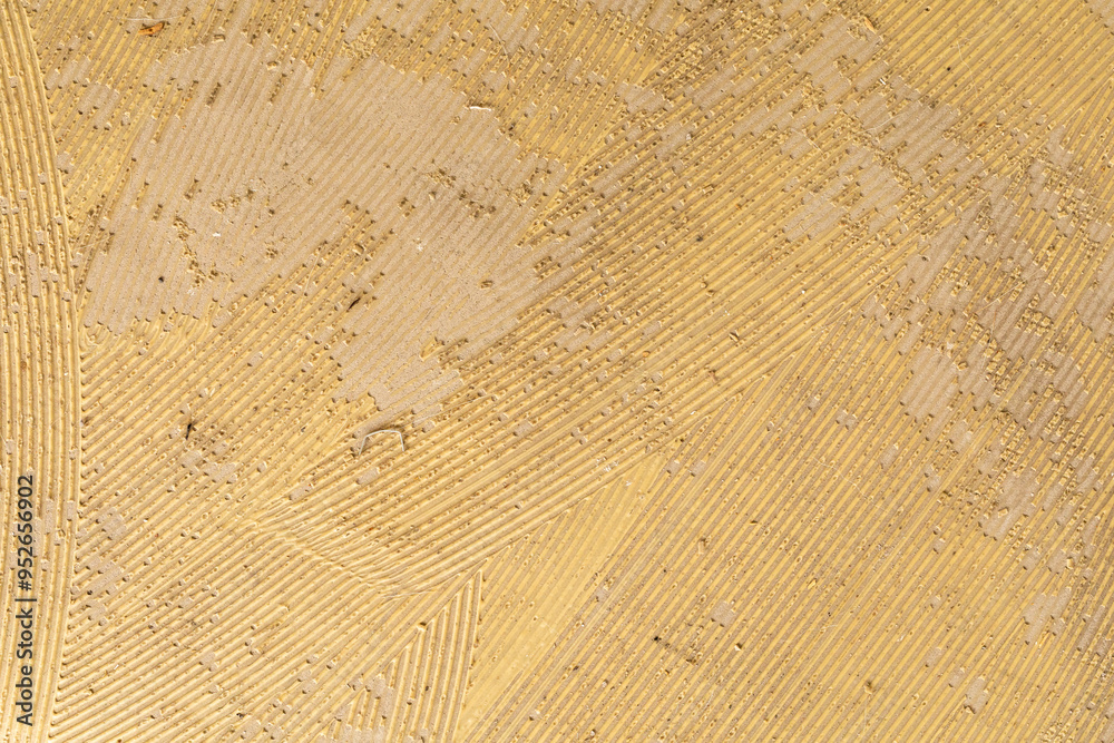 Poster abstract texture of rough yellow surface