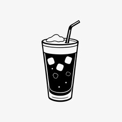 Refreshing Beverage Vector Art