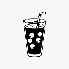 Refreshing Beverage Vector Art