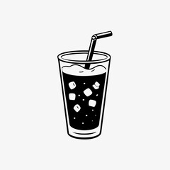 Refreshing Beverage Vector Art