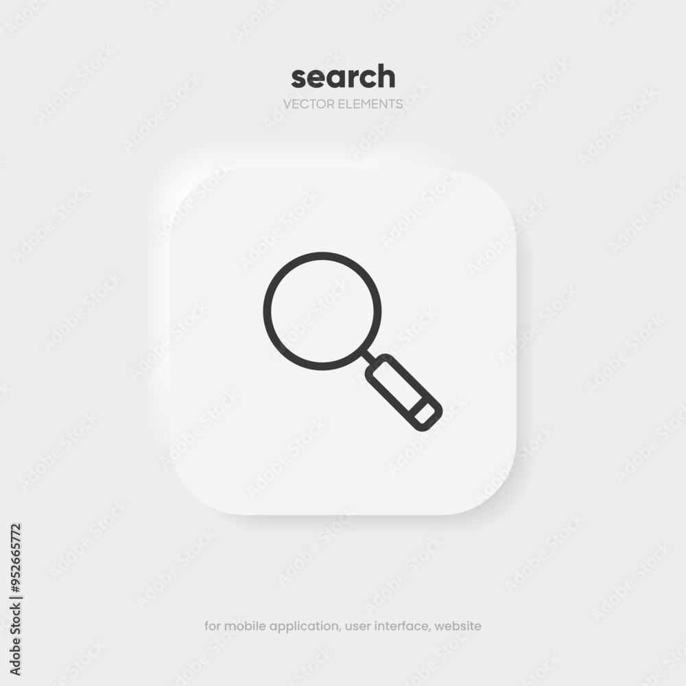 Poster Search Bar with suggestions for UI UX design and web site. Search Address and navigation bar icon. Collection of search form templates for websites. Search engine web browser window template.