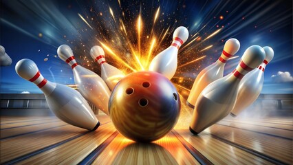  the bowling ball is ready