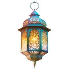 Obraz premium Arabic lantern. 3D Lantern 