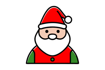 santa claus with a gift