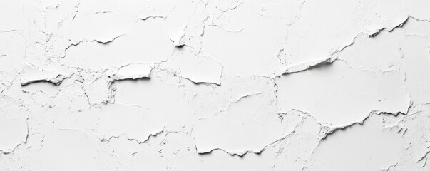 Fototapeta premium rough textured, white, ancient, and empty wall