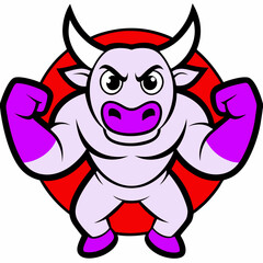 Aggressive and Agile Design on White Background