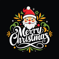 Merry christmas t shirt design, santa claus t shirt design